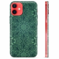 iPhone 12 mini TPU Maska - Zelena Mandala