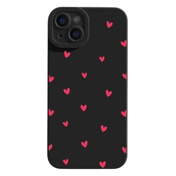 iPhone 13 Heart Pattern Slim TPU Case