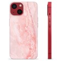 iPhone 13 Mini TPU Maska - Roze Mermer