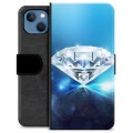 iPhone 13 Premijum Futrola-Novčanik - Dijamant