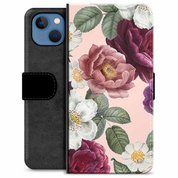 iPhone 13 Premijum Futrola-Novčanik - Romantično Cveće