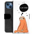 iPhone 13 Premijum Futrola-Novčanik - Slow Down