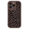 iPhone 13 Pro Max Leopard Print TPU Case - Coffee