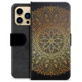 iPhone 13 Pro Max Premijum Futrola-Novčanik - Mandala