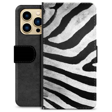 iPhone 13 Pro Max Premijum Futrola-Novčanik - Zebra