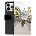 iPhone 13 Pro Premijum Futrola-Novčanik - Italijanska Ulica