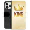 iPhone 13 Pro Premijum Futrola-Novčanik - Kralj