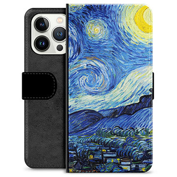 iPhone 13 Pro Premijum Futrola-Novčanik - Noćno Nebo