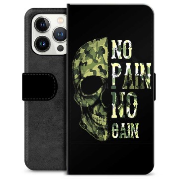 iPhone 13 Pro Premijum Futrola-Novčanik - No Pain, No Gain