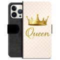 iPhone 13 Pro Premijum Futrola-Novčanik - Kraljica