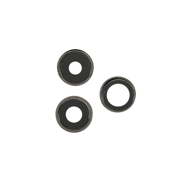 iPhone 13 Pro, iPhone 13 Pro Max Staklo za Objektiv Kamere - Crno