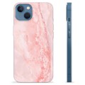 iPhone 13 TPU Maska - Roze Mermer