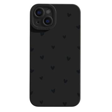 iPhone 14 Plus Heart Pattern Slim TPU Case