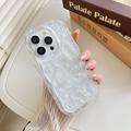 iPhone 14 Pro Butterfly and Pearl TPU Case - Transparent