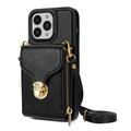 iPhone 14 Pro Max All-in-One Case with Wallet & Strap