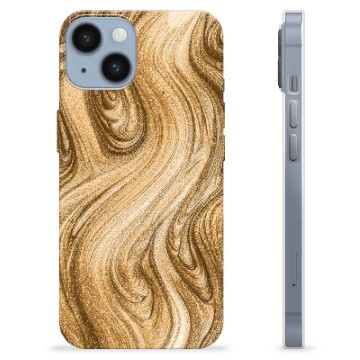 iPhone 14 TPU Maska - Zlatni Pesak