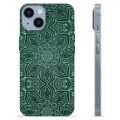 iPhone 14 TPU Maska - Zelena Mandala