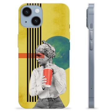 iPhone 14 TPU Maska - Retro Art