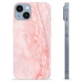 iPhone 14 TPU Maska - Roze Mermer