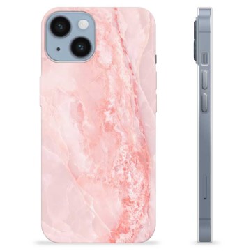 iPhone 14 TPU Maska - Roze Mermer