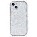 iPhone 15 Butterfly and Pearl TPU Case - Transparent