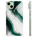 iPhone 15 Plus TPU Maska - Smaragdni Mermerni
