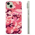 iPhone 15 Plus TPU Maska - Pink Kamuflaža