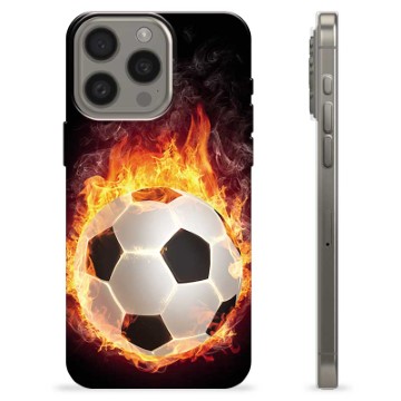 iPhone 15 Pro Max TPU Maska - Fudbalski Plamen