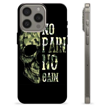 iPhone 15 Pro Max TPU Maska - No Pain, No Gain