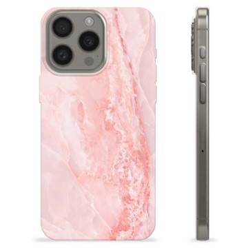 iPhone 15 Pro Max TPU Maska - Roze Mermer