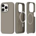 iPhone 15 Pro Max Tech-Protect Silicone MagSafe Maska - Titanium