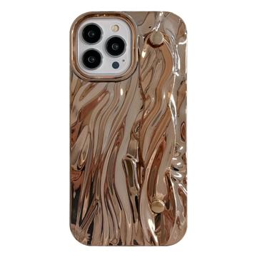 iPhone 15 Pro Max Wrinkled Electroplated TPU Case