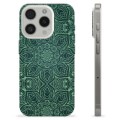 iPhone 15 Pro TPU Maska - Zelena Mandala