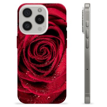 iPhone 15 Pro TPU Maska - Ruža
