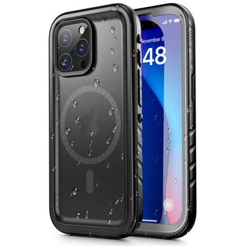iPhone 15 Pro Tech-Protect Shellbox Mag IP68 Waterproof Case - Black