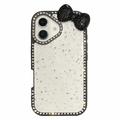 iPhone 16 Bow & Rhinestone Epoxy Case