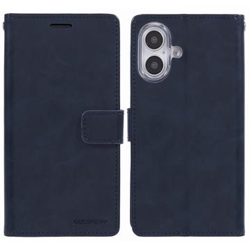 iPhone 16 Mercury Goospery Blue Moon Wallet Case - Tamnoplava