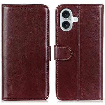 iPhone 16 Plus Wallet Case with Magnetic Closure