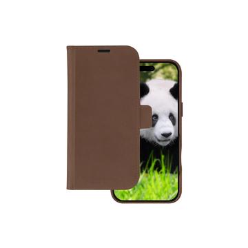 iPhone 16 Plus dbramante1928 Lynge MagSafe 2-in-1 Wallet Leather Case - Tan