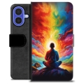 iPhone 16 Premijum Futrola-Novčanik - Meditacija