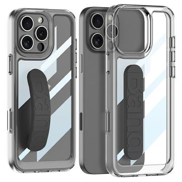 iPhone 16 Pro Clear Case with Silicone Hand Strap