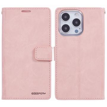 iPhone 16 Pro Max Mercury Goospery Blue Moon Wallet Case - Pink