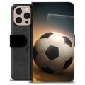 iPhone 16 Pro Max Premijum Futrola-Novčanik - Fudbal
