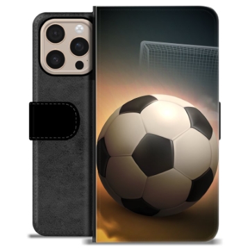 iPhone 16 Pro Max Premijum Futrola-Novčanik - Fudbal