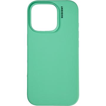 iPhone 16 Pro Nudient Base Silicone Case - Mint Green