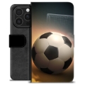 iPhone 16 Pro Premijum Futrola-Novčanik - Fudbal