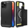 iPhone 16 Pro Spigen Rugged Armor Mag TPU Maska - Crna
