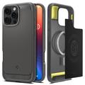 iPhone 16 Pro Spigen Rugged Armor Mag TPU Maska - Siva