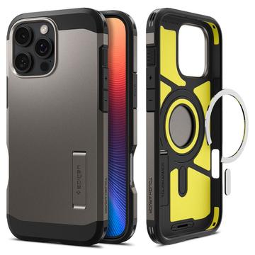 iPhone 16 Pro Spigen Tough Armor Mag Maska - Gunmetal