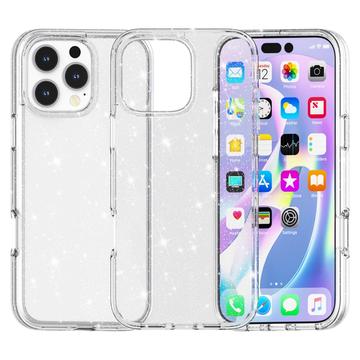 iPhone 16 Pro Stylish Glitter Series Hibridna Maska